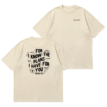 Jeremiah 29:11 – Premium Oversized T-Shirt