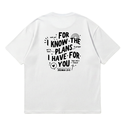 Jeremiah 29:11 – Premium Oversized T-Shirt