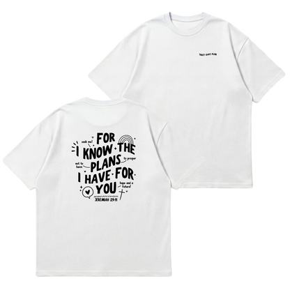 Jeremiah 29:11 – Premium Oversized T-Shirt