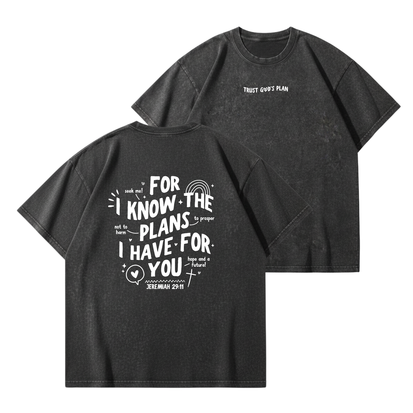 Jeremiah 29:11 – Vintage Washed T-Shirt