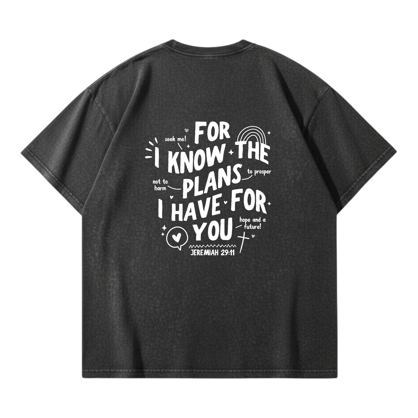 Jeremiah 29:11 – Vintage Washed T-Shirt