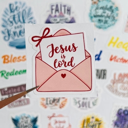 Jesus Is Lord – Waterproof Sticker
