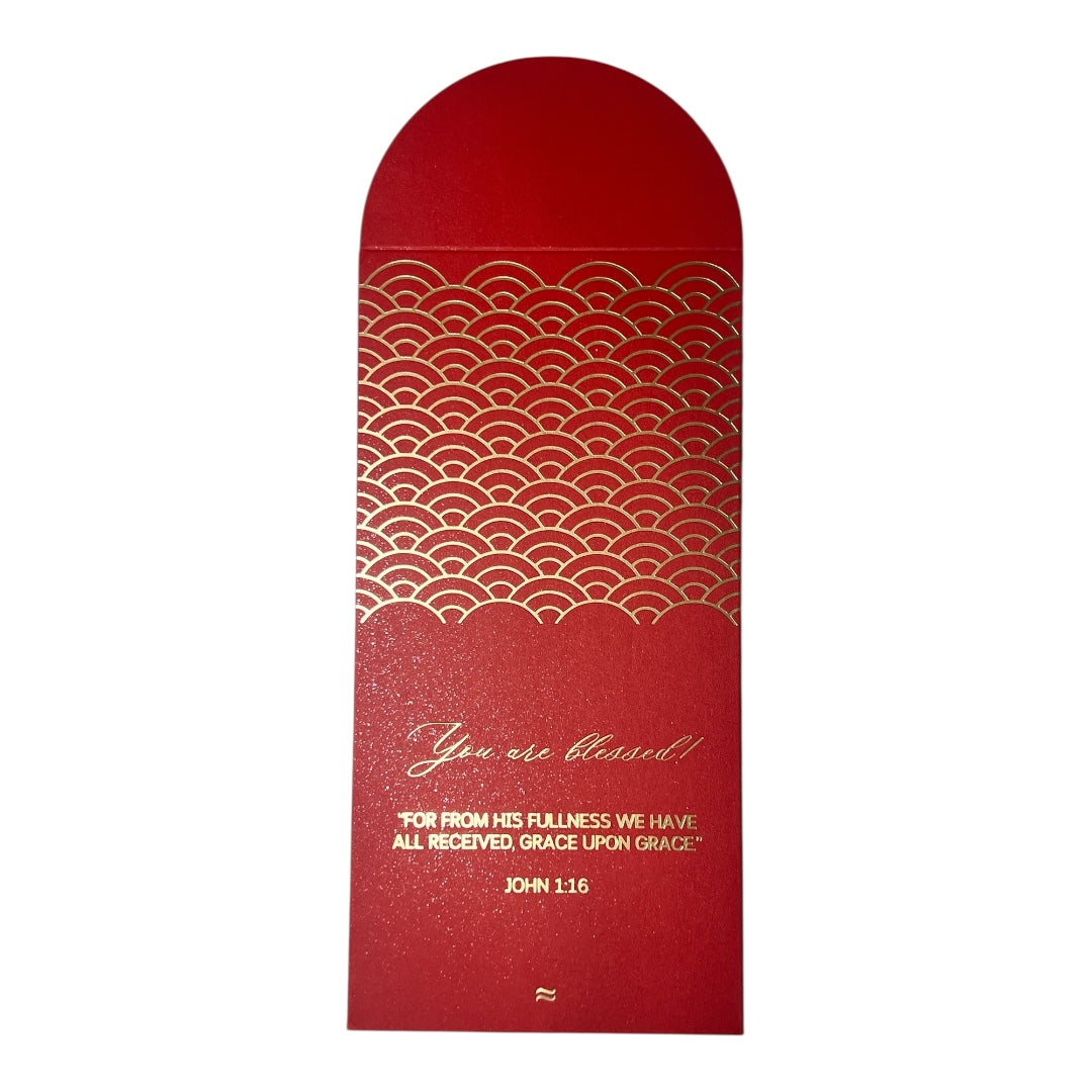 John 1:16 – Red Money Envelope