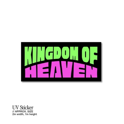 Kingdom of Heaven – UV Waterproof Sticker