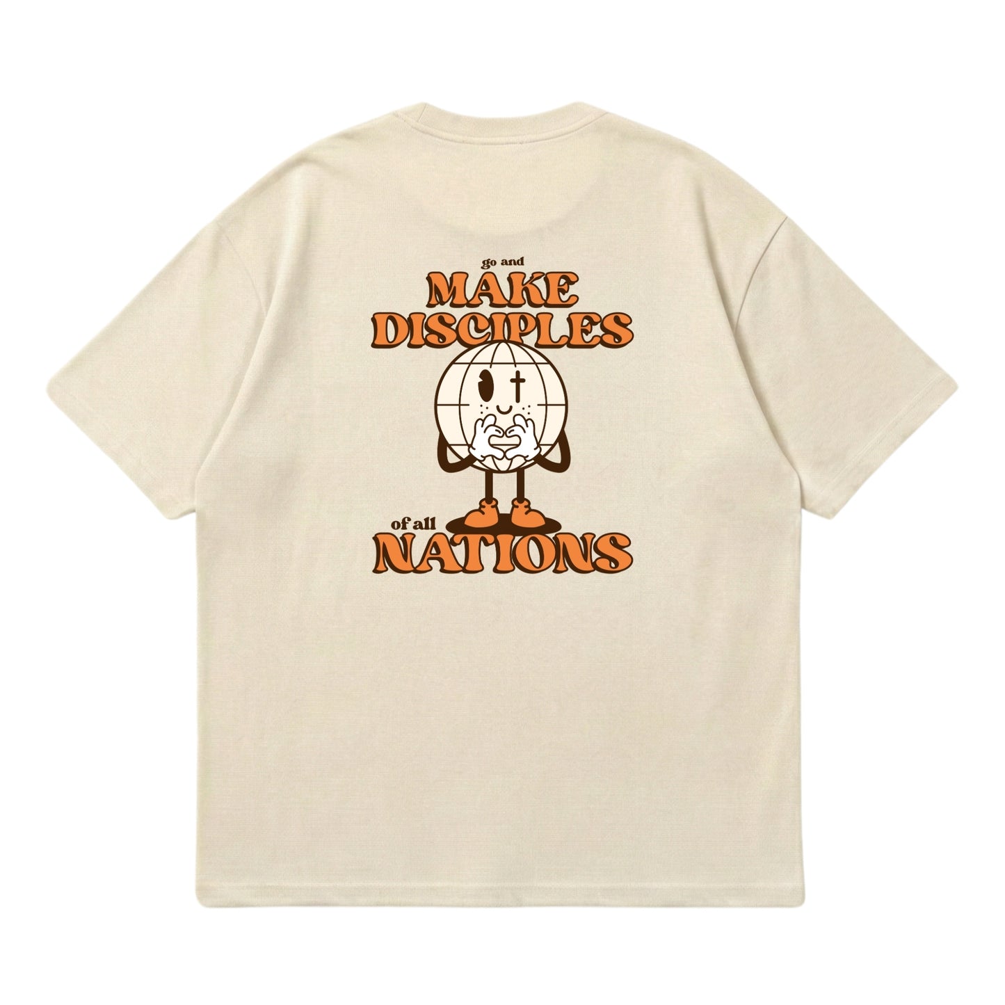 Go & Make Disciples – Premium Oversized T-Shirt