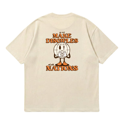 Go & Make Disciples – Premium Oversized T-Shirt