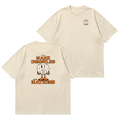 Go & Make Disciples – Premium Oversized T-Shirt