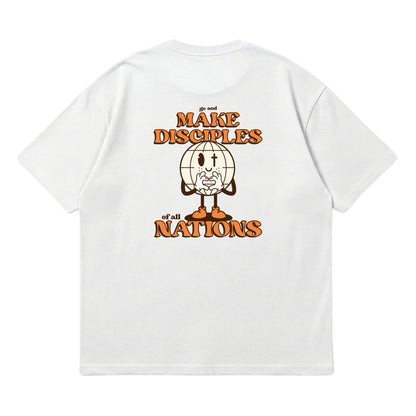 Go & Make Disciples – Premium Oversized T-Shirt