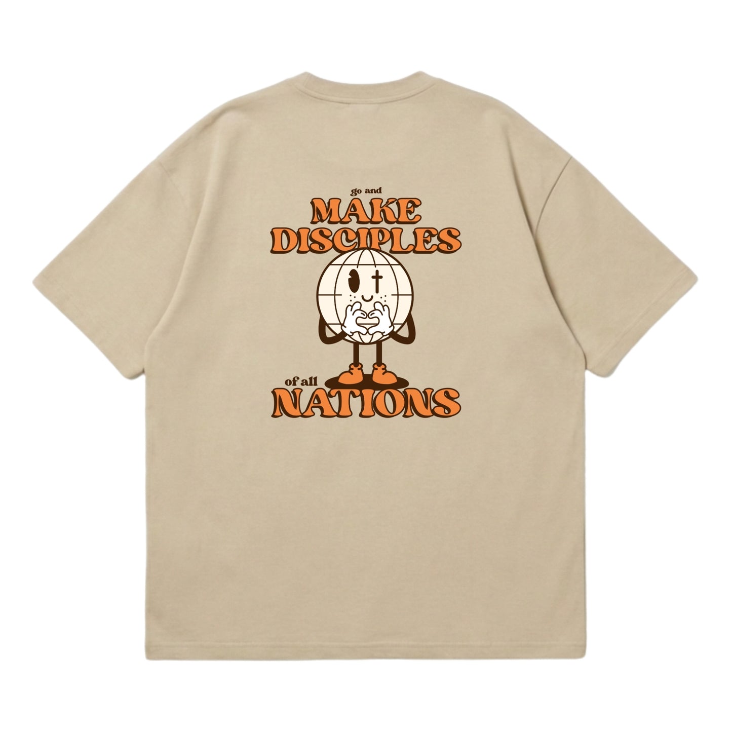 Go & Make Disciples – Premium Oversized T-Shirt