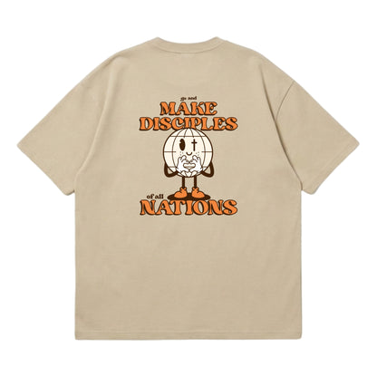 Go & Make Disciples – Premium Oversized T-Shirt