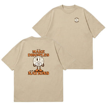 Go & Make Disciples – Premium Oversized T-Shirt