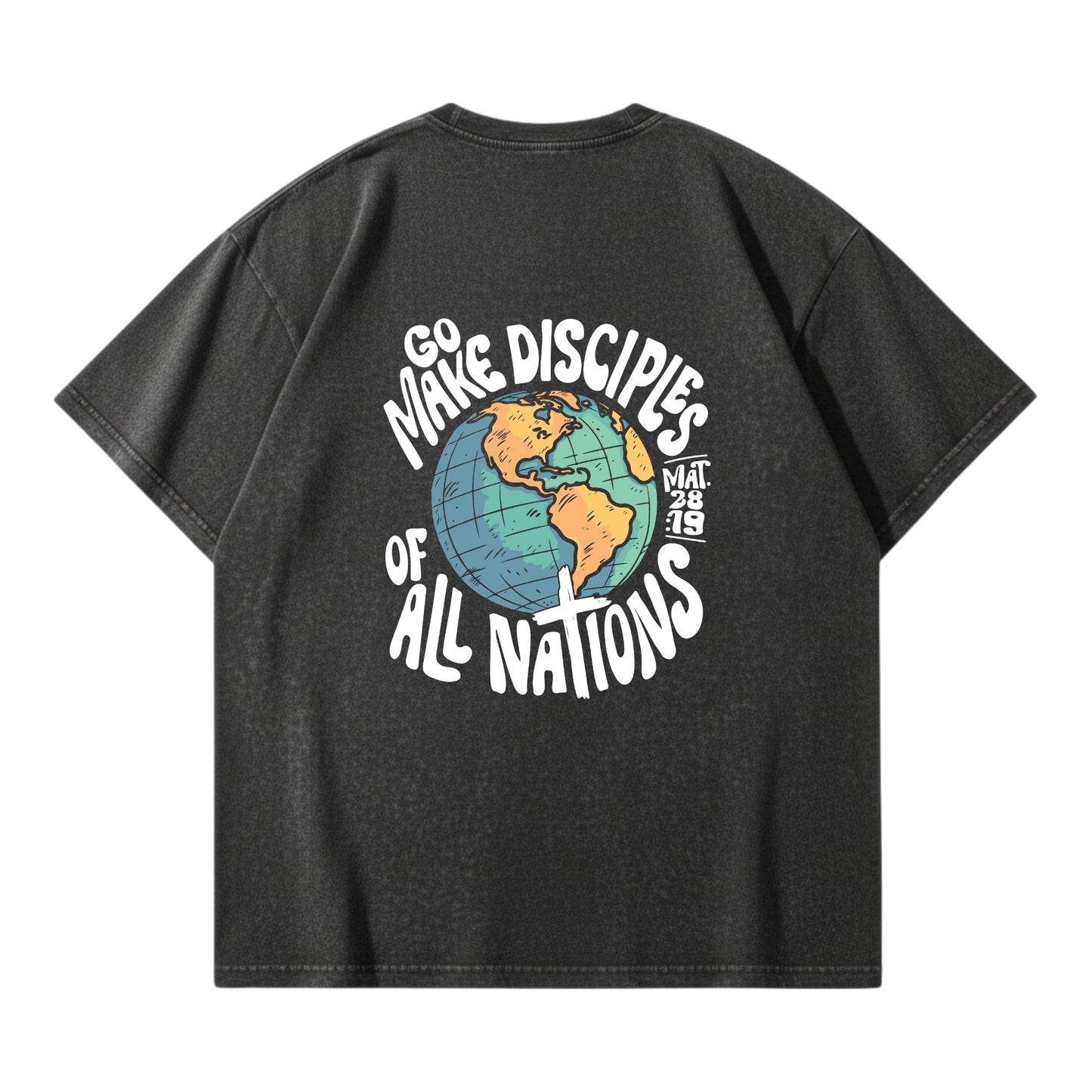 Go & Make Disciples – Vintage Washed T-Shirt