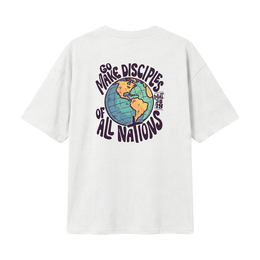 Go & Make Disciples – Lightweight Oversized T-Shirt