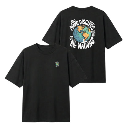 Go & Make Disciples – Lightweight Oversized T-Shirt
