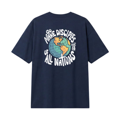 Go & Make Disciples – Lightweight Oversized T-Shirt