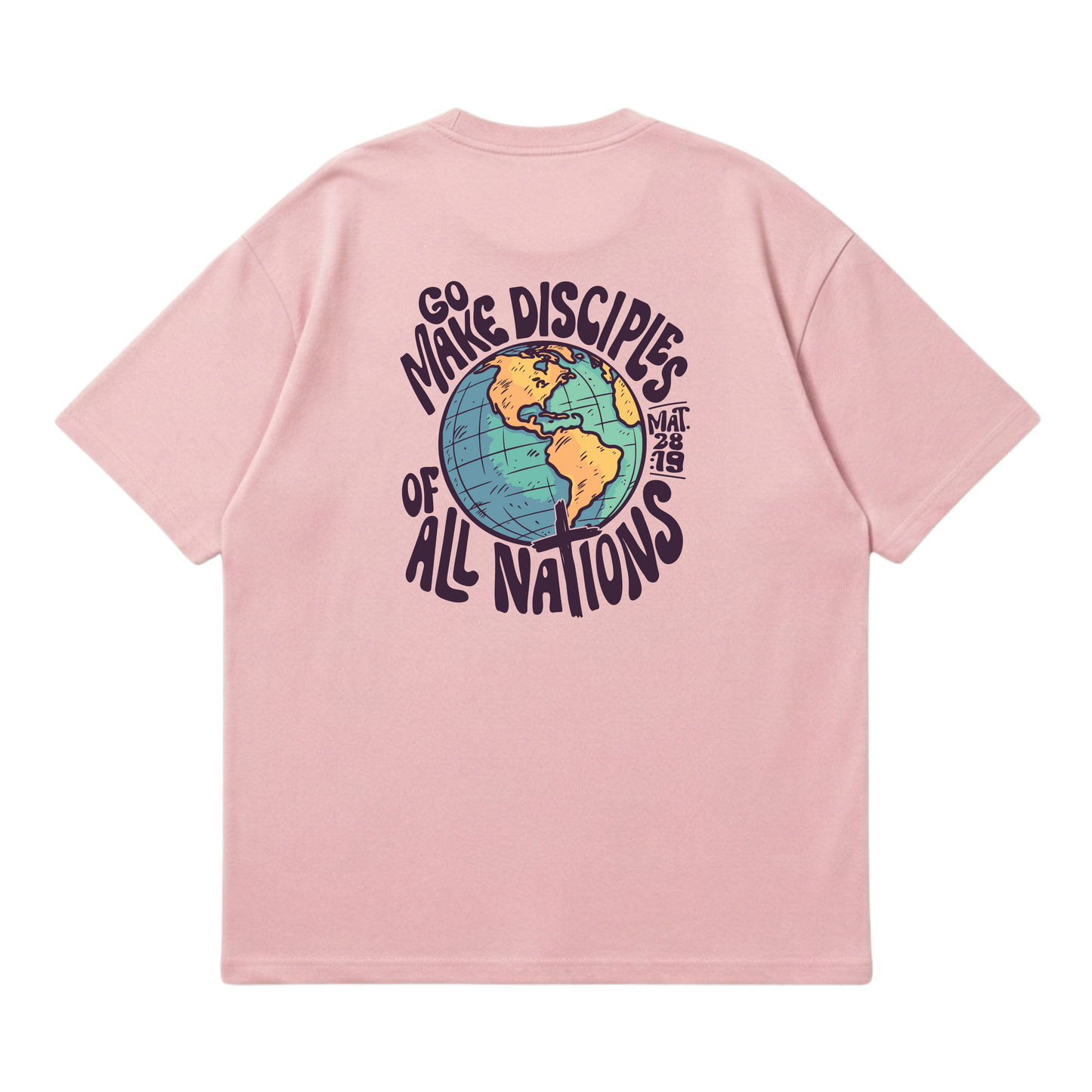 Go & Make Disciples – Premium Oversized T-Shirt
