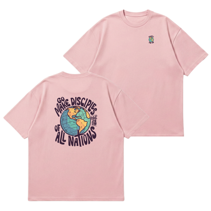 Go & Make Disciples – Premium Oversized T-Shirt