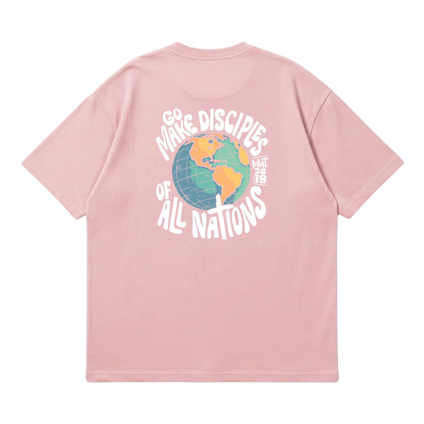 Go & Make Disciples – Premium Oversized T-Shirt