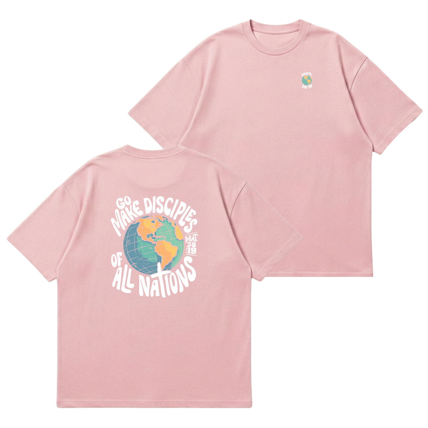 Go & Make Disciples – Premium Oversized T-Shirt