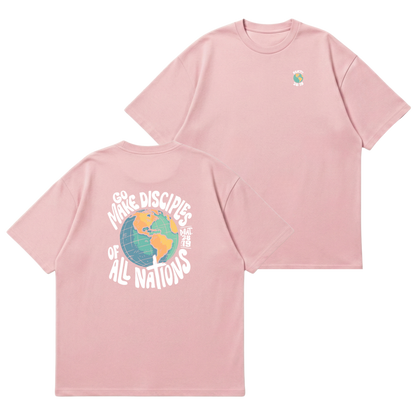 Go & Make Disciples – Premium Oversized T-Shirt
