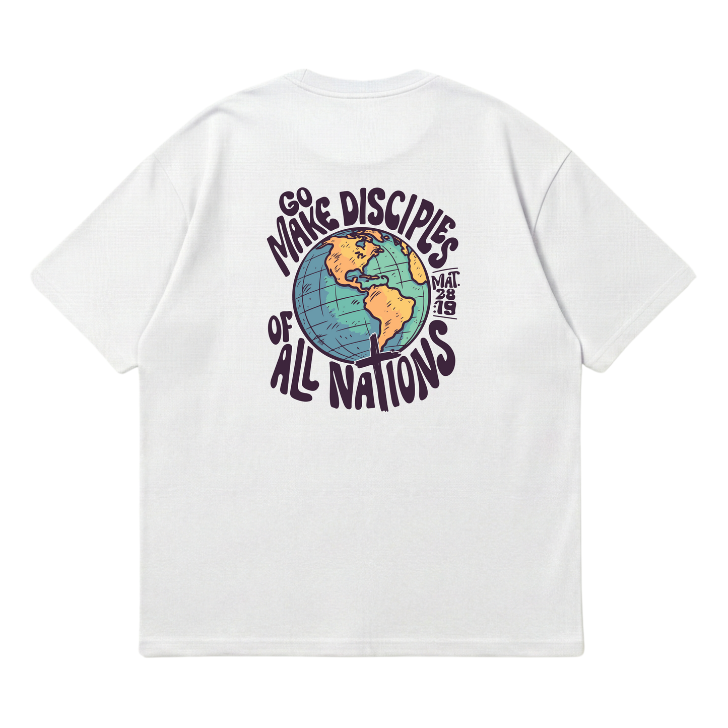 Go & Make Disciples – Premium Oversized T-Shirt