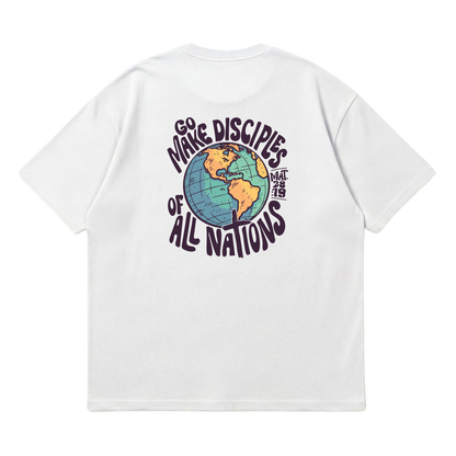 Go & Make Disciples – Premium Oversized T-Shirt