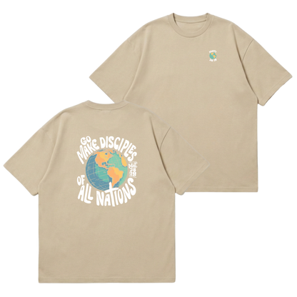 Go & Make Disciples – Premium Oversized T-Shirt