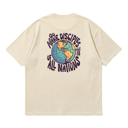Go & Make Disciples – Premium Oversized T-Shirt
