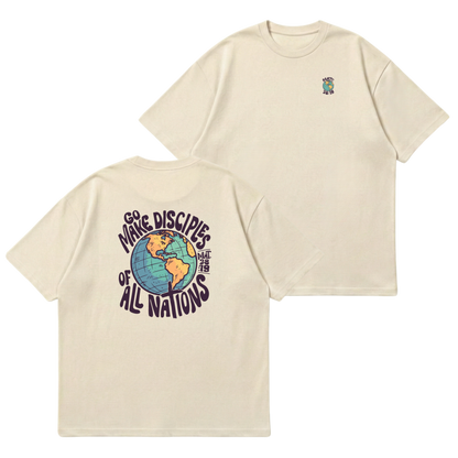 Go & Make Disciples – Premium Oversized T-Shirt