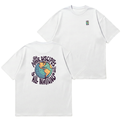 Go & Make Disciples – Premium Oversized T-Shirt