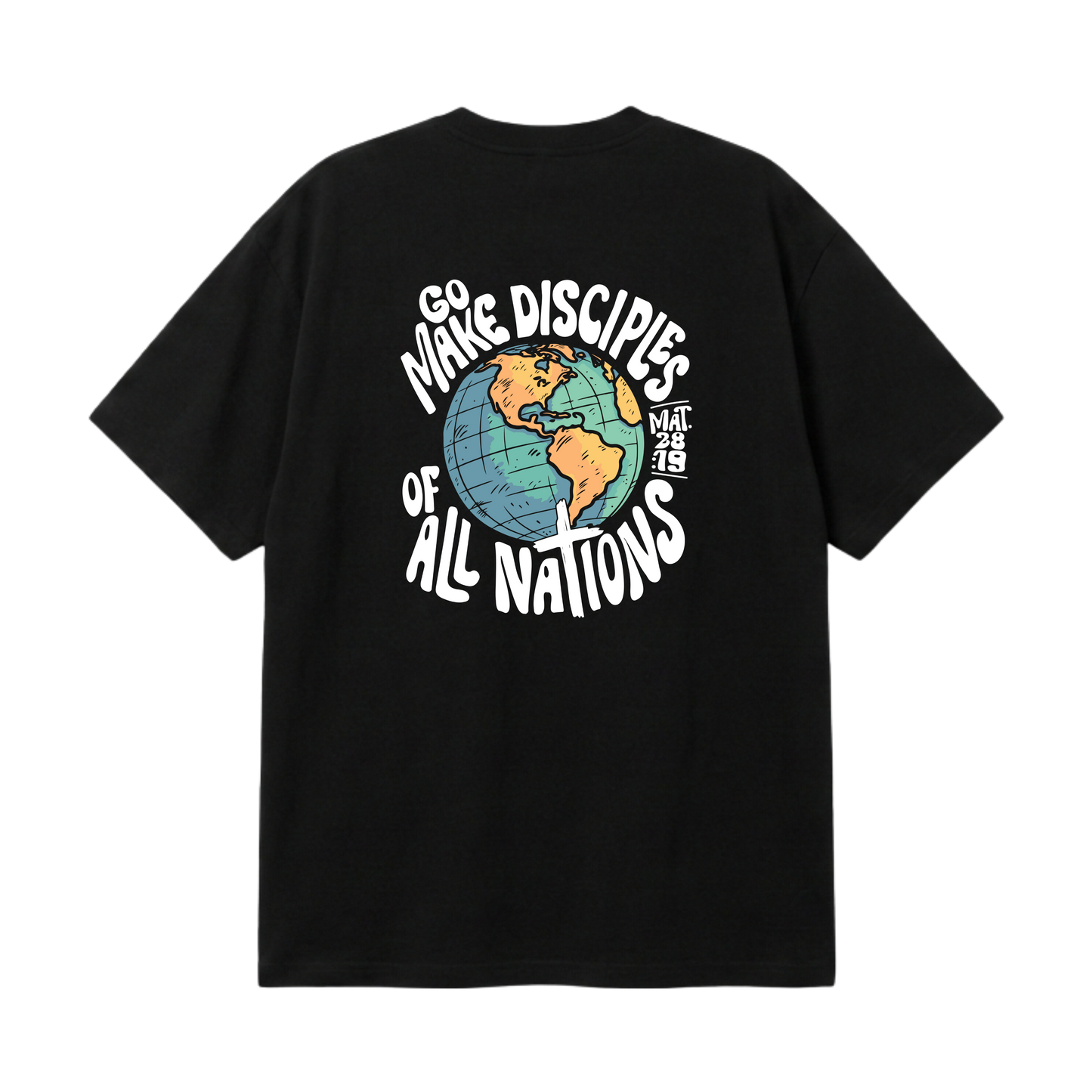 Go & Make Disciples – Premium Oversized T-Shirt