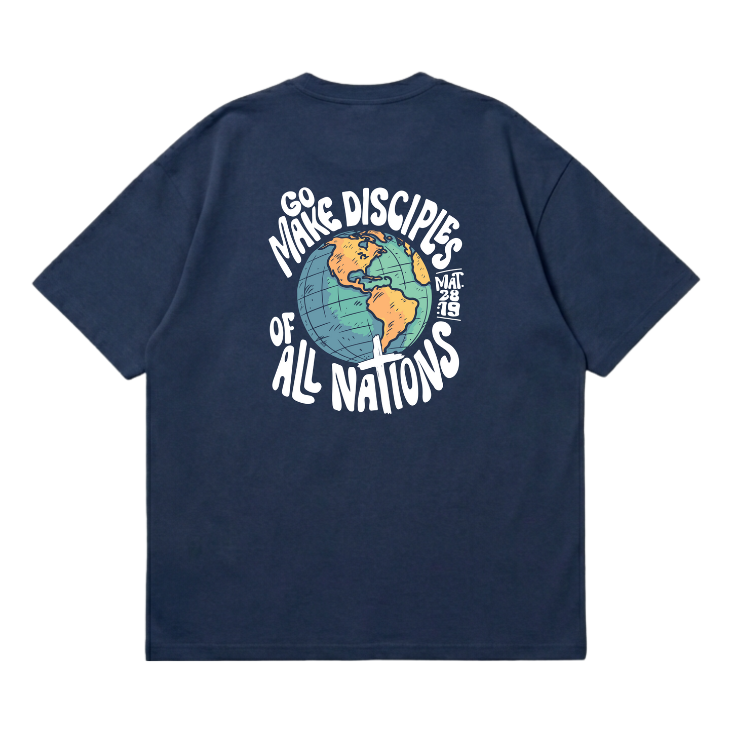 Go & Make Disciples – Premium Oversized T-Shirt