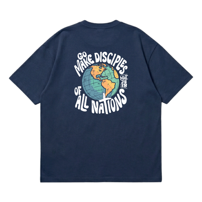 Go & Make Disciples – Premium Oversized T-Shirt