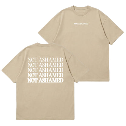 Not Ashamed – Premium Oversized T-Shirt