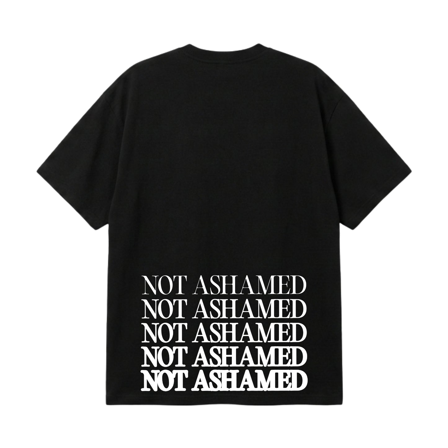 Not Ashamed – Premium Oversized T-Shirt