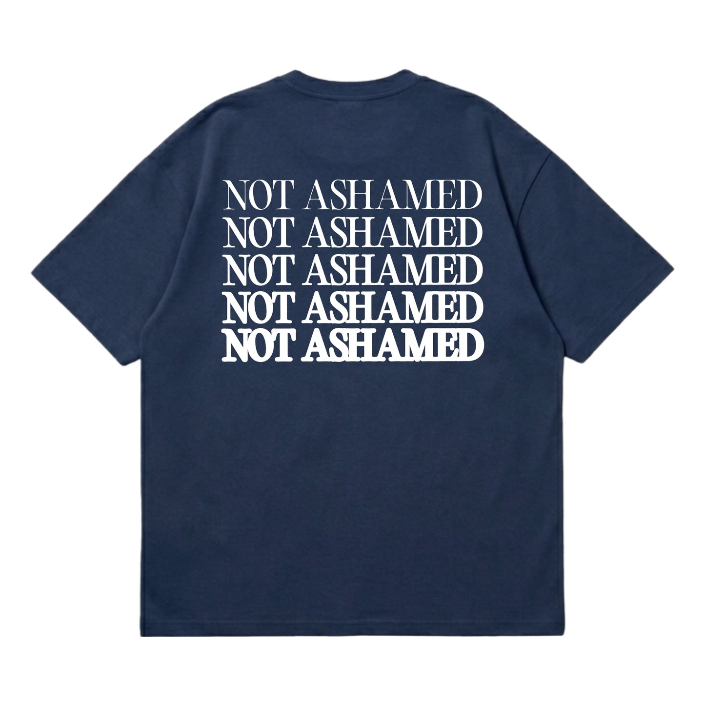 Not Ashamed – Premium Oversized T-Shirt