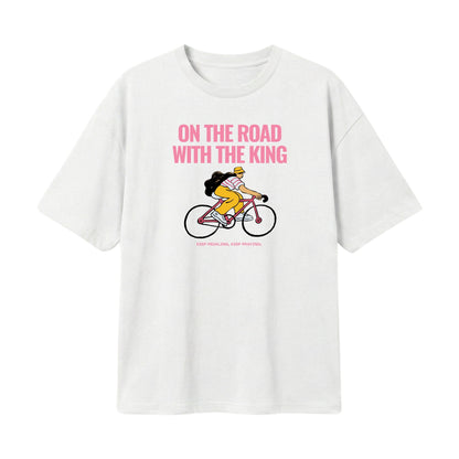 On the road with the King – Lightweight Oversized T-Shirt