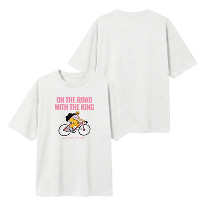 On the road with the King – Lightweight Oversized T-Shirt