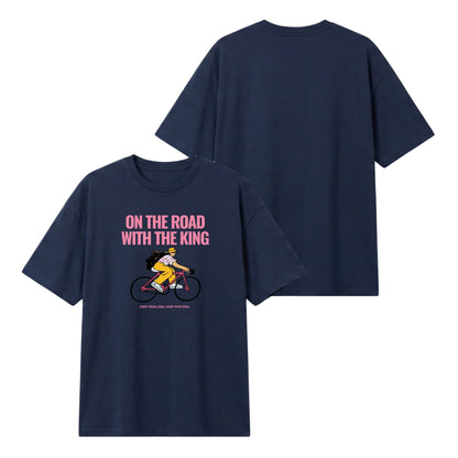 On the road with the King – Lightweight Oversized T-Shirt
