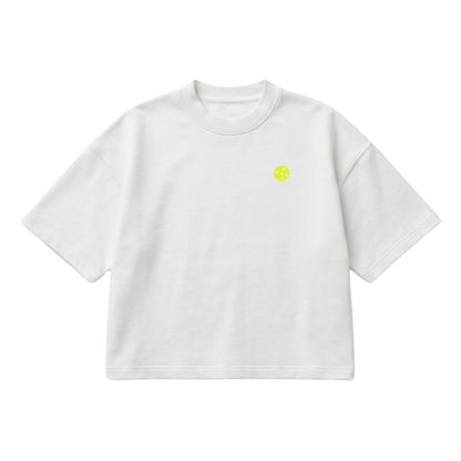 Pray, Play, Dink – Boxy Cropped Shirt