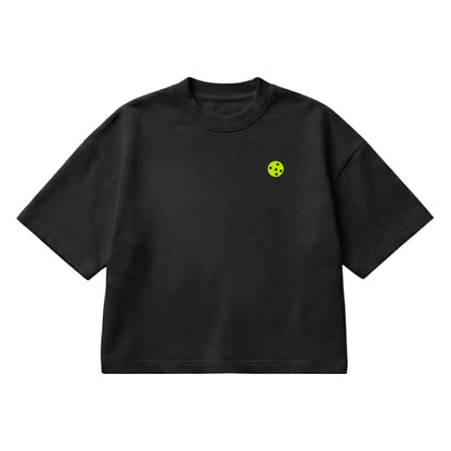 Pray, Play, Dink – Boxy Cropped Shirt