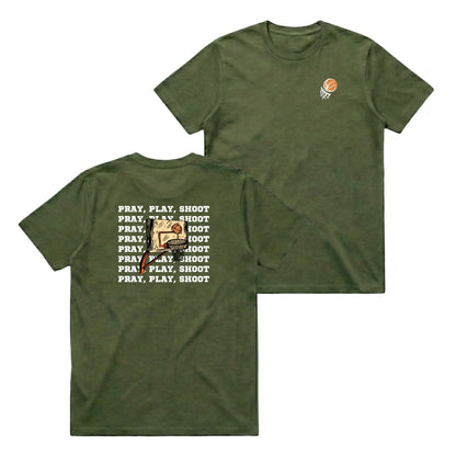 Pray, Play, Shoot – Classic T-Shirt
