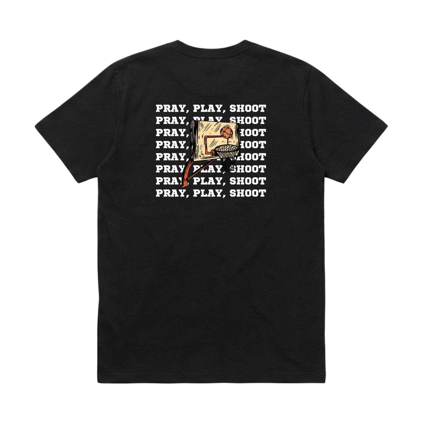 Pray, Play, Shoot – Classic T-Shirt