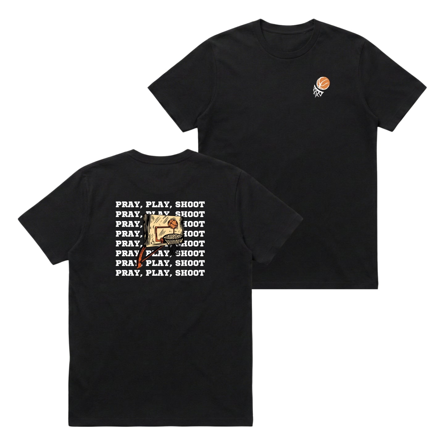 Pray, Play, Shoot – Classic T-Shirt