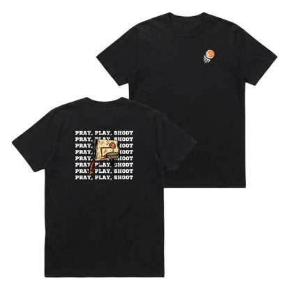 Pray, Play, Shoot – Classic T-Shirt