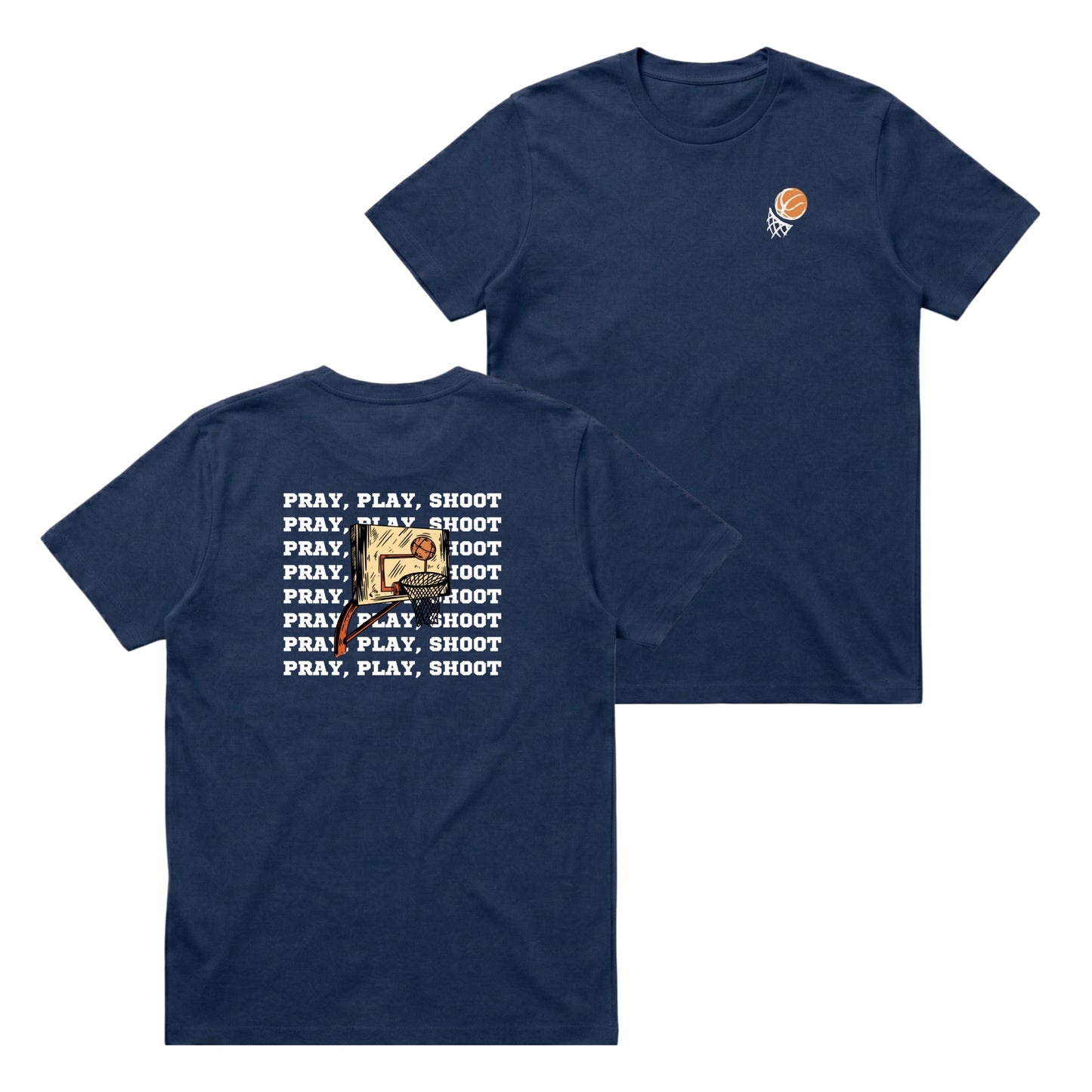 Pray, Play, Shoot – Classic T-Shirt
