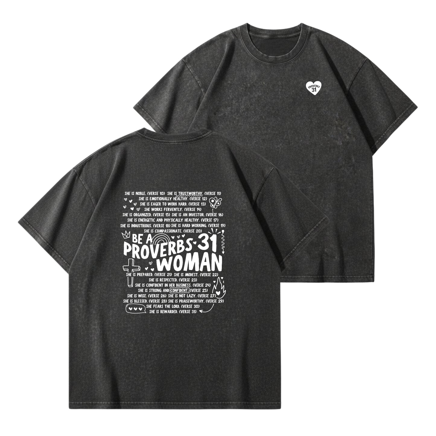 Proverbs 31 Woman – Vintage Washed T-Shirt