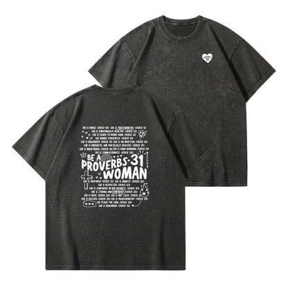 Proverbs 31 Woman – Vintage Washed T-Shirt