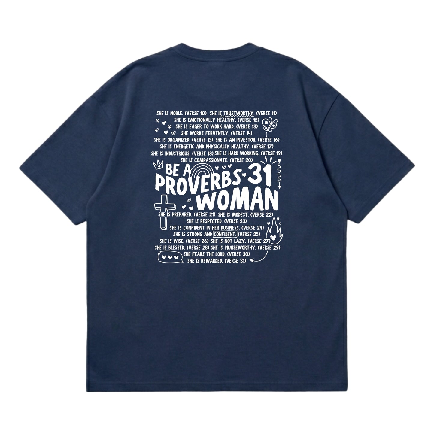 Proverbs 31 Woman – Premium Oversized T-Shirt