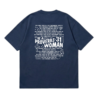 Proverbs 31 Woman – Premium Oversized T-Shirt